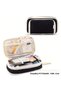 Kawaii Travel Large Capacity Oxford Cloth Multi-Compartment Large Size Pen Holder Pencil Case Gift