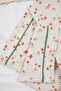 Mint %100 Pamuklu Çiçekli Biyeli Örme Pijama Takımı TBBAW26AI00007 - 5