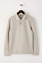 Taş Relaxed Kesim Waffle Dokulu Polo Yaka Sweatshirt TMNAW26SW00058 - 6