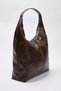 Dark Brown Effect Women's Shoulder Bag Takaw26Oc00054 - 4