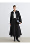 Lcw Modest Elastic Waist Poplin Flared Skirt - 3