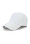 Unisex Adjustable Sports Red-white Basic Cap Hat Set of 2 - 3