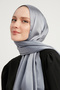 Hijab Women's Janjan-Janjanlı Crinkle Evening Dress Shawl-Lighter Stone- 70X190Cm - 6
