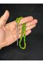 Lover's Special Gift Powder Amber Potty Green Colored White Cut 11Mmx7Mm H-1669. - 2