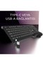 Iws-519 Wireless Multimedia Slim Chocolate Dizayn Klavye & Mouse Set - 5
