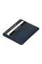 Navy Blue Genuine Leather Unisex Credit Card Holder - S1Kk00001050-H86 - 2