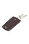 Brown Genuine Leather Unisex Keychain - S1An00000233-A98 - 3
