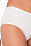 Women's Cotton High Waist Bato Modal Panties Ecru |   K23922 - 4