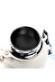 Tnt-Okadi Long Strap White Stainless Steel Thermos with Straw 850ml - 3
