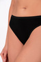 Women's Cotton Modal Slip Panties |   Black K23924 - 4