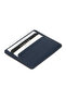 Navy Blue Genuine Leather Unisex Credit Card Holder - S1Kk00001050-H86