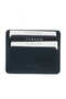 Navy Blue Genuine Leather Unisex Credit Card Holder - S1Kk00001050-H86 - 3