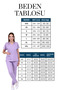 Unisex Stretch Fabric Nurse Doctor Scrubs Set Breathable Fabric Scrubs Hospital Uniform Goblin Blue - 3