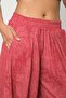 Women's Cupra Fabric Baggy Shalwar Trousers with Pockets - 7