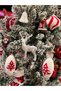 Christmas Ornament White Deer 1 Piece Christmas Tree Deer Ornament White Hanging Ornament 10 cm Hpy26026 - 6