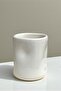White Amorphous Cold Coffee Cup |   Handmade Ceramic Iced Coffee Mug – 300 ml - 2