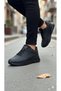Unisex Waterproof Winter Faylon Sole Sports Shoes - Black - 4