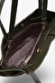 Mira women's daily bag green suede - 8