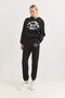 Women's los angeles Printed tracksuit three-thread black - 4