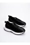 Galce Women's Wedge Sneaker Sports Shoes Black - 3