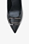 Velmira Buckle Thick Heeled Classic Shoes Black - 3