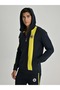 S.K. 25/26 Tribün Basic Hoodie Hooded Zippered Tracksuit Top Men's Jacket Dark Blue - 4