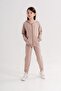 Basic Girl's Sports Zippered Tracksuit Set - 3