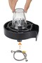 ®   High Pressure Automatic Quick Dishwashing Cup Pre-Washing Apparatus Rinser for Kitchen Sinks - 3