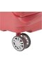 Tribus Suitcase 69 cm or 25 inch Spinner Polypropylene Red 3 Point Locking - 3