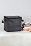 3 Pieces Windowless Mini Pouch Towel Clothes Underwear Organizer Storage Bag 25X25X25Cm Anthracite - 2