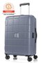 Hundo Suitcase 68 cm or 25 inch Spinner Polypropylene Flinstone TSA Expandable