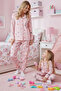 Cloud and Sheep Patterned Buttoned Pajama Set - 2