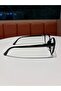 Tana Black Cat Eyemavi Light Filtered Screen Glasses (Metal Hinged) Can Change Lenses - 4