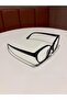 Tana Black Cat Eyemavi Light Filtered Screen Glasses (Metal Hinged) Can Change Lenses - 5
