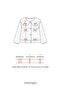 Baby Collar Bow Detailed Buttoned Girls' Plush Jacket Pink - 5