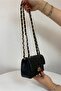 Mini Quilted Knitted Chain Women's Hand and Shoulder Bag (Check the Dimensions and Place Your Order) - 3