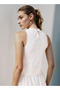 Schiffli Embroidered Sleeveless Top - 3