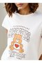 Care Bears Print Crew Neck T-shirt - 4