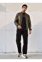 Men Regular Fit Zip Closure Bomber Jacket - 2