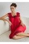 Lace Trim Bridal Night Dress with Thongs