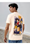Dragon Ball Z Print Crew Neck T-shirt