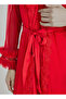 Lace Trim Bridal Night Gown with Belted Robe - 4