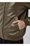 Men Regular Fit Zip Closure Bomber Jacket - 4