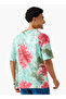 Men Regular Fit Crew Neck Short Sleeves Tie-Dyed T-Shirt - 3