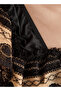 Lace Trim Bridal Night Dress with Thongs - 4