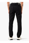 Slim Fit Jeans with Button Closure and Pockets - 3
