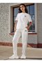 Logo Print Track Pants with Contrast Side Panel - 2