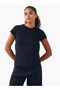 Set of 2 - Crew Neck T-shirt with Cap Sleeves - 3