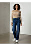 Striped Crew Neck Sweater - 2