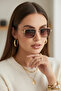 SWEEP Unisex UV400 Protection Real Metal Frame Sunglasses Pinterest